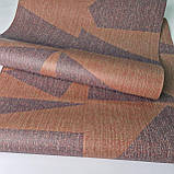 Шпалери вінілові 0.53 × 10.05 м Marburg New Modern Schöner Wohnen 31820, коричнево-фіолетові для спальні, вітальні, фото 3