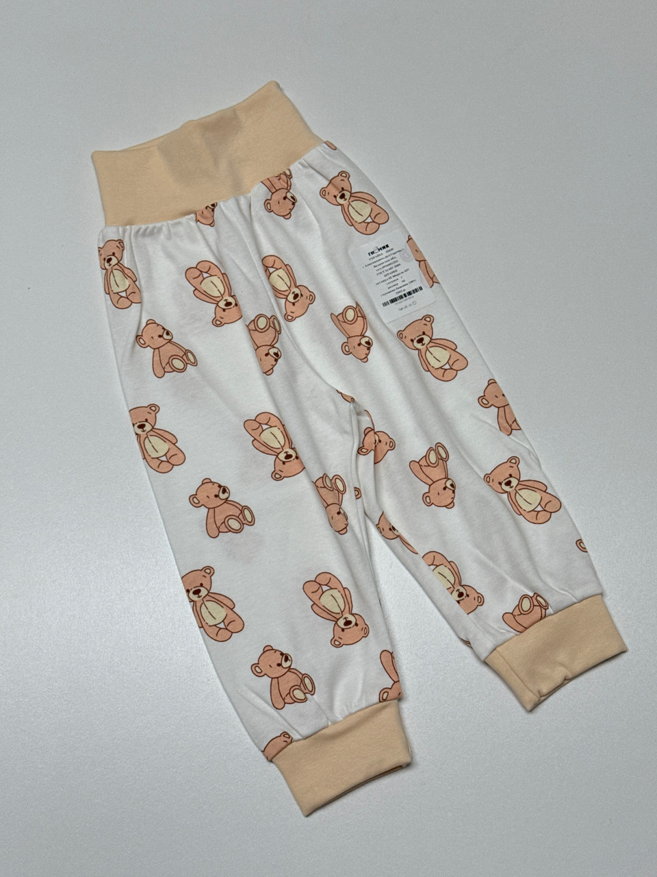 Штанці на манжетах, в інтерлоці, 68р., фото 1