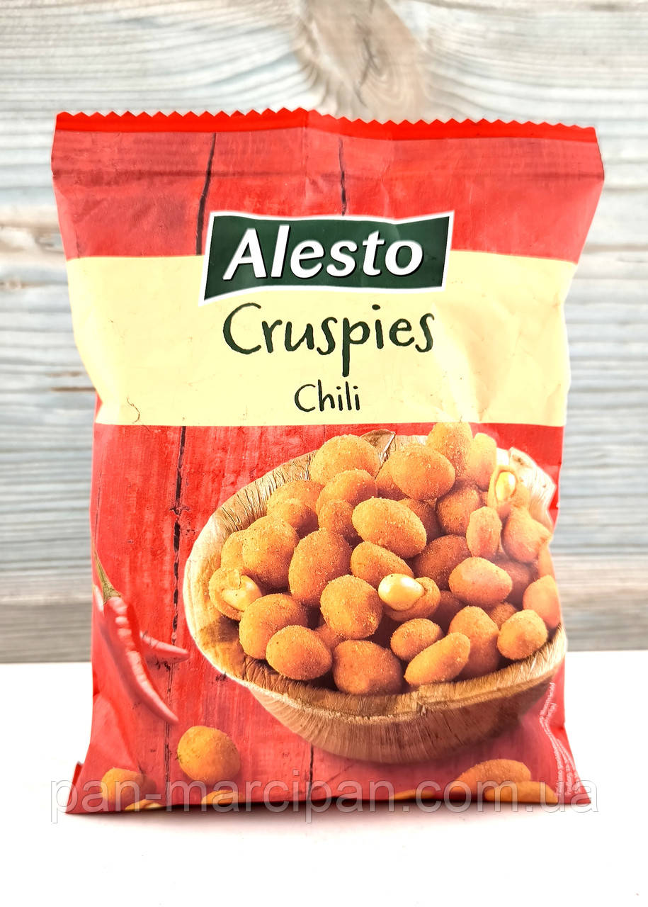 Арахіс у клярі Alesto Cruspies Chili 200 г, фото 1