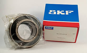 Підшипник YEL-209-112-2F SKF розміри: 44,45*85*56,3 самоустановлюваний типу SA