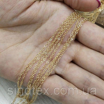 Декоративні ланцюги моток 92м, колір золото, фото 1