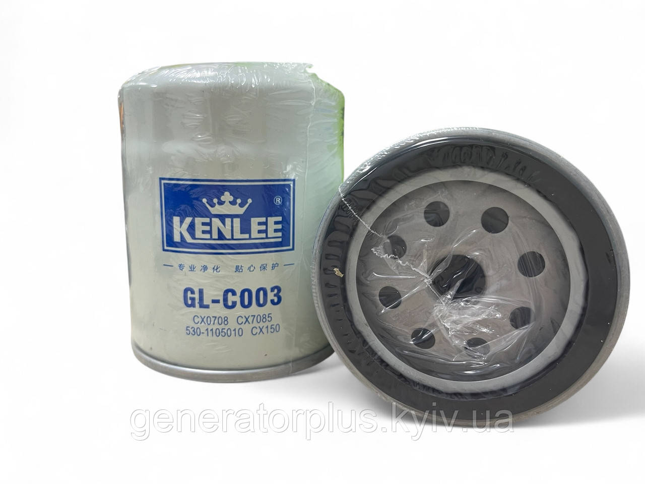 Паливний фільтр GL-C003 CX0708 (P553004/ 2175046/656501/CX7085) Різьба M16 x 1.5, фото 1