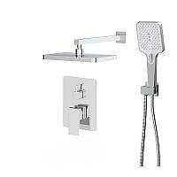 Вбудована душова система Haiba Gaudi 003 (INNER) зі змішувачем та тропічним душем (HB9644)