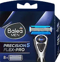 Змінні леза для станка Balea men Precision 5 Flex-Pro, 8 шт