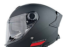 Мотошлем MT Thunder 4 SV Solid A1 Matt Black, фото 4