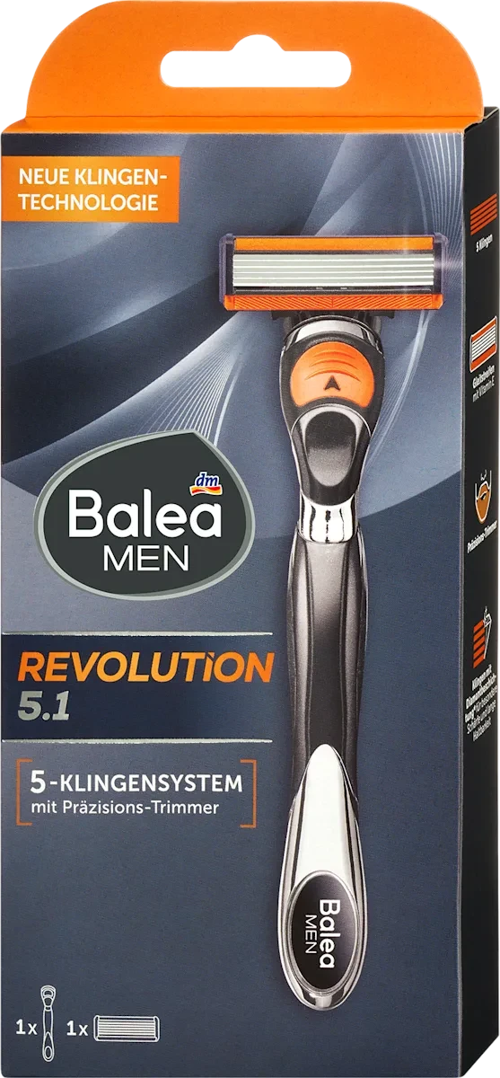 Станок для гоління Balea men Revolution 5.1