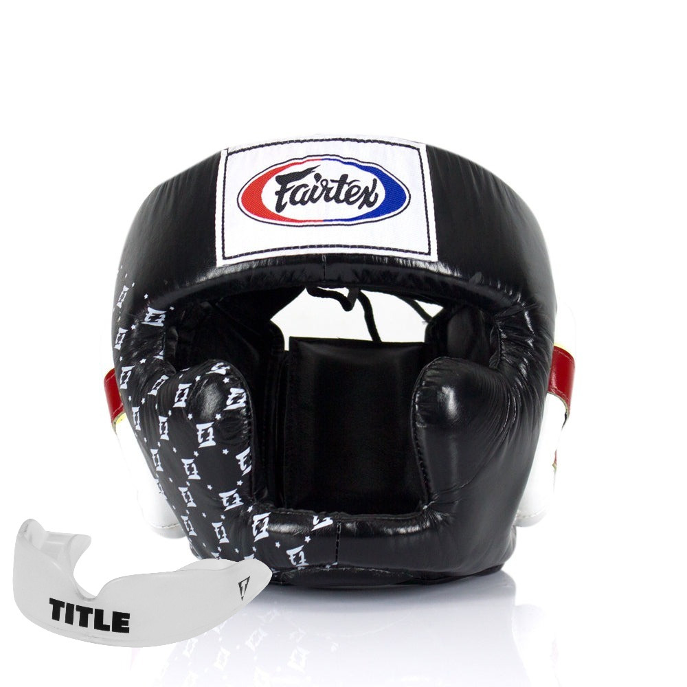 Боксерський шолом Fairtex HG10 Black XL, фото 1