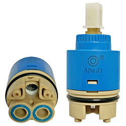 Картридж керамічний для змішувача Ango Lux D35G-3012T 35 мм латунний шток посилений на ніжках