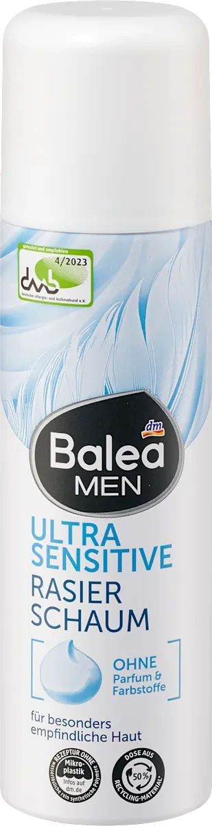 Крем-піна для гоління Balea Men Ultra Sensitive, 300 мл