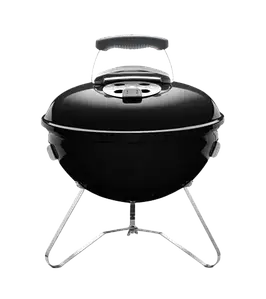 Компактний переносний вугільний гриль із кришкою Weber Smokey Joe Original 37 см для пікніків