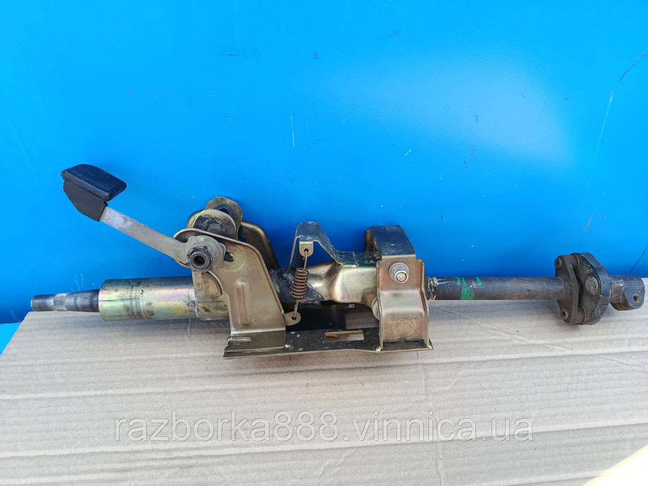 Вал кермового керування ВАЗ 2110 2111 2112 2108 2109 21099 2113 2114 2115 рульова колонка старого зразка б.у, фото 1