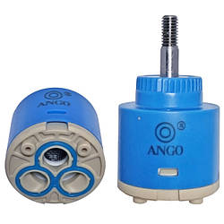 Картридж керамічний для змішувача водоспад Ango D35P-2015Y 35 мм з різьбленням 6 мм посилений