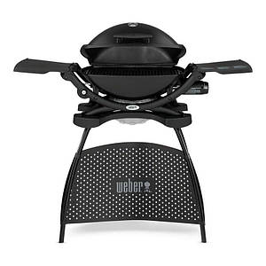 Компактний газовий гриль Weber SLATE GP 43 см Premium Griddle з підставкою для гриля, пікніка та саду