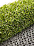 Штучна трава Citygreen Landgrass 15 - ширина 1 і 1,5 і 2 і 2,5 і 3 і 4 метри, фото 10