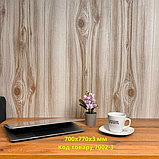 Самоклеюча 3D панель Бежеве дерево Яблуня 700x700x3мм, фото 2