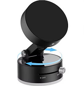 Магнітний тримач для iPhone 12–16, Android з вакуумною присоскою