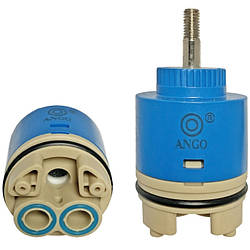 Картридж керамічний для змішувача водоспад Ango D40G-3016Y 40 мм з різьбленням 6 мм високйи на ніжках