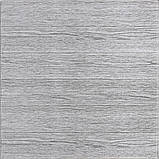 Самоклеюча декоративна 3D панель Дерево Сіре 700х770х5мм (383), фото 2