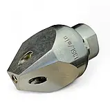 Каналопромивна насадка (трикутна) QP-3562 (135л/хв М22) пробивна насадка, фото 2