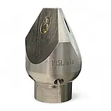 Каналопромивна насадка (трикутна) QP-3562 (135л/хв М22) пробивна насадка, фото 3