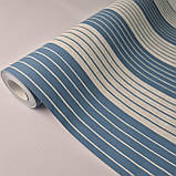 Шпалери вінілові 0.53 × 10.05 м Marburg 51609, біло-блакитні однотонні для спальні, вітальні, кухні, фото 3