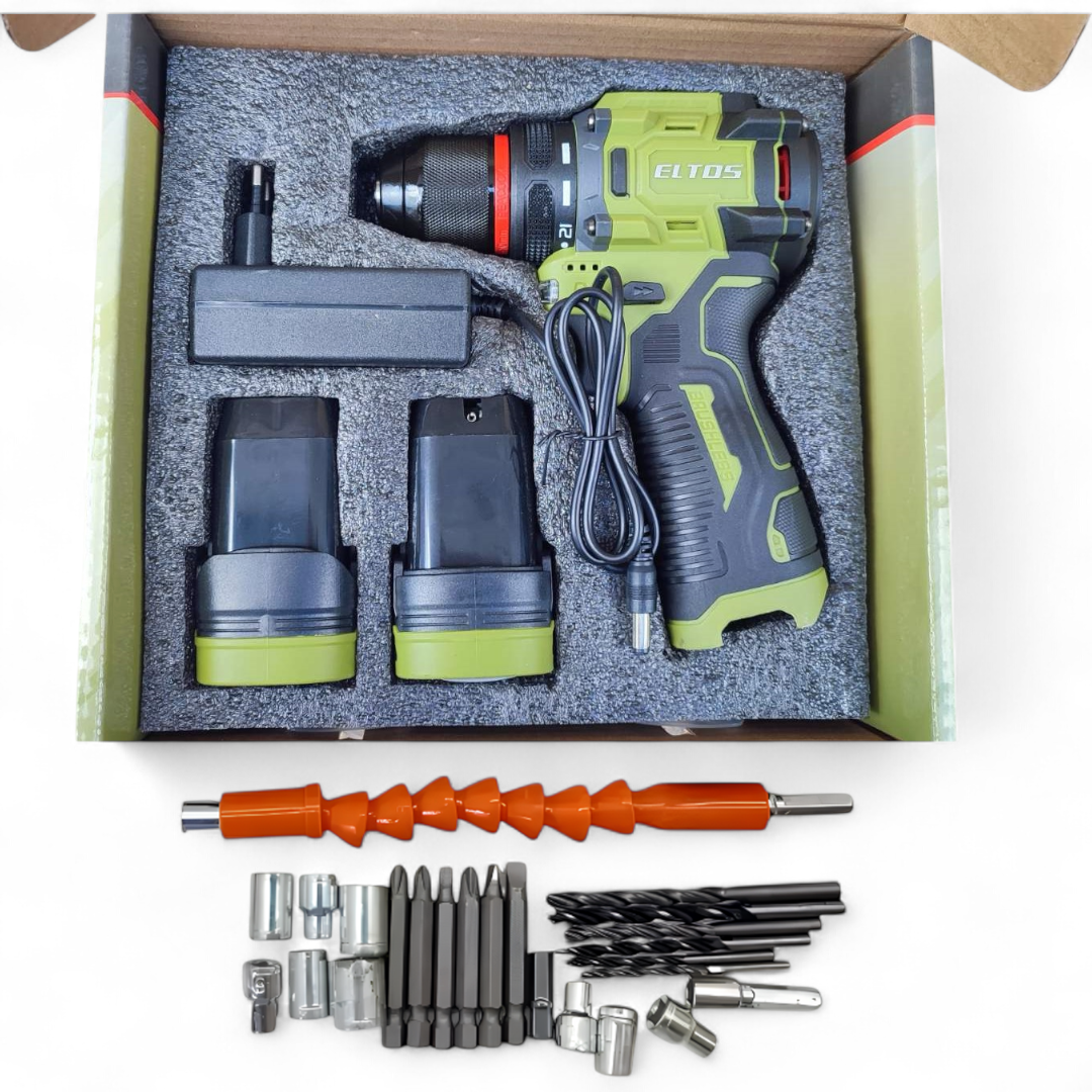 Акумуляторний шуруповерт ELTOS ДА-16 Li BL (16В, 2 акум. 2 А/год, Безщітковий, НІМЕЧЧИНА)