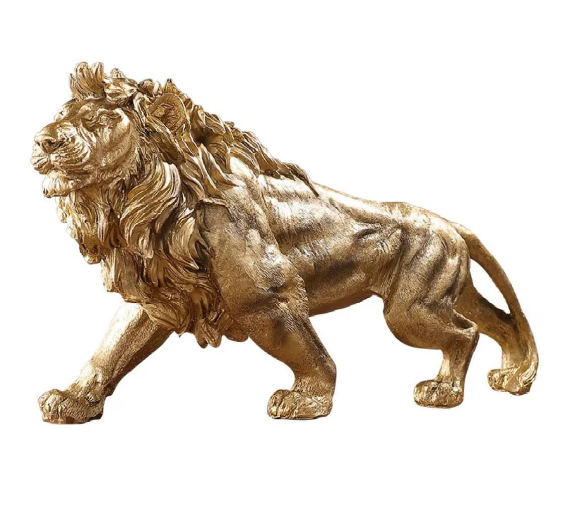 Декор для кабінету "Лев" 37 см — елегантний із королівською величчю, фото 1