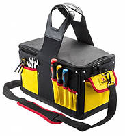 Сумка для інструменту TOPEX, 16 зовнішніх та 12 внутрішніх кишень, посилені ручки, зміцнене дно, 41х23х23 см