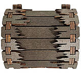 Скринька монстр із дерева 12 см, фото 5