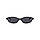 Сонцезахисні окуляри овальні Foxy чорні, фото 10