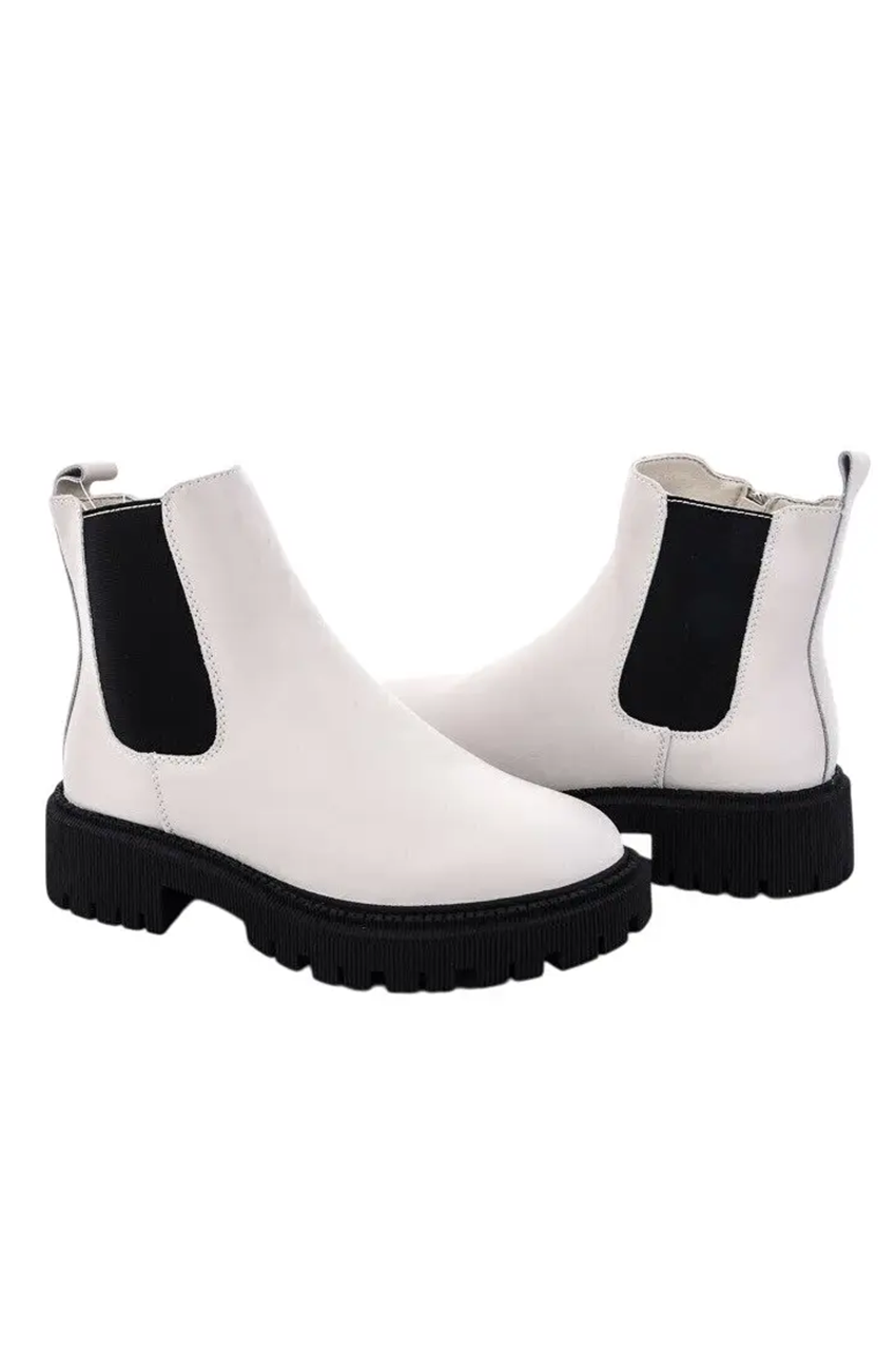 Жіночі черевики осінь/весна бежеві, фото 1