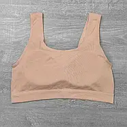 Топ жіночий базовий на широких бретелях Чорний, фото 2