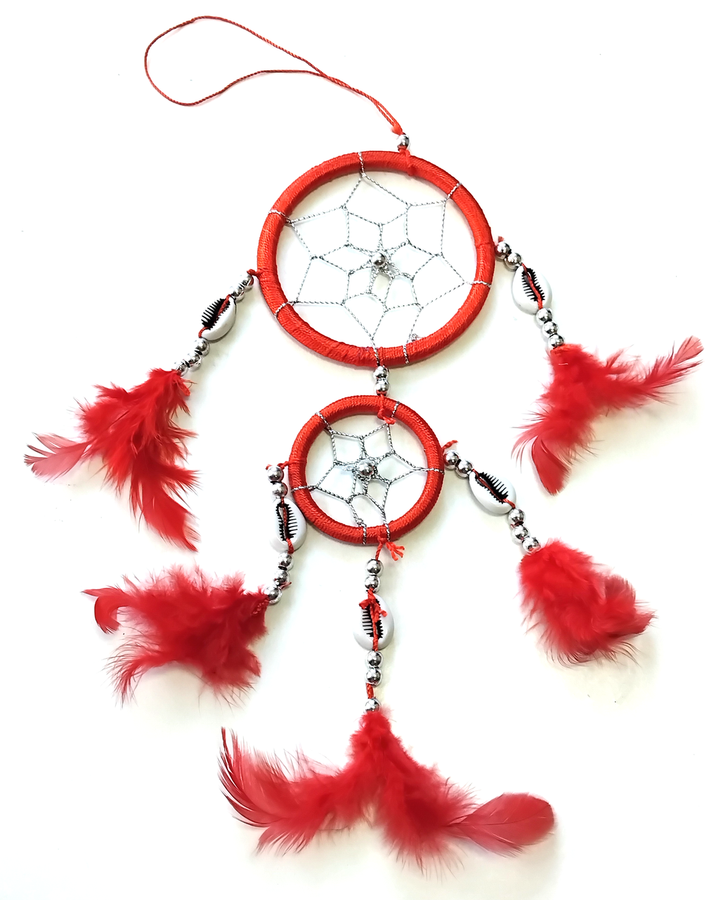 Ловець снів червоний 40 см, фото 1