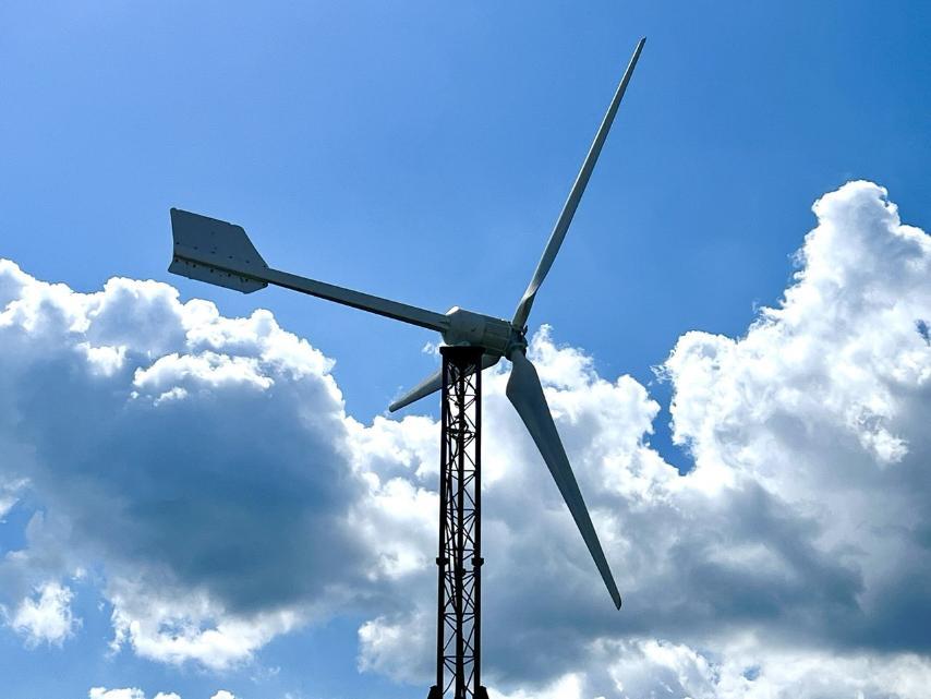 Вітрогенератор Горизонтальний Безшумний (ВГБ) «Борів 15 кВт», фото 1