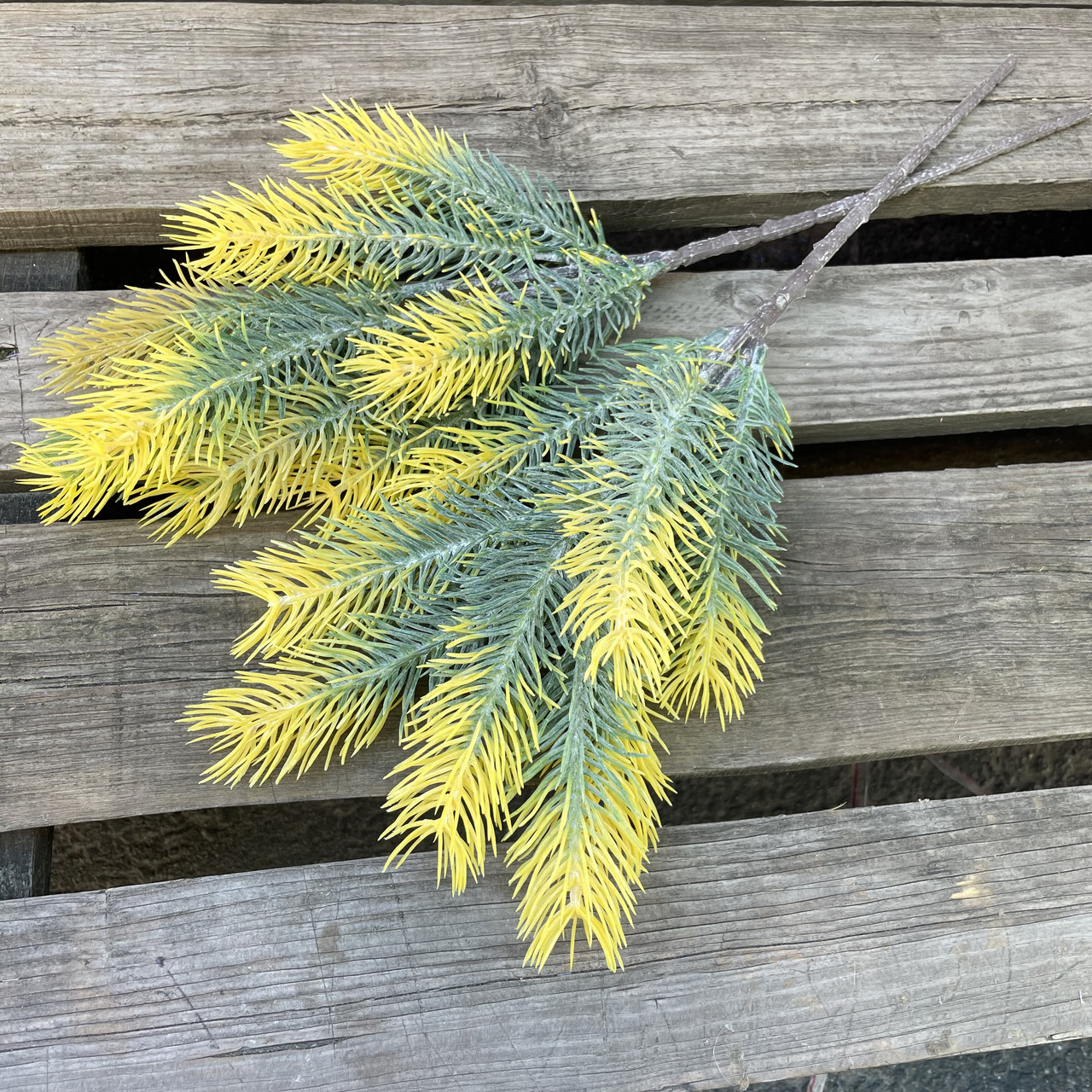 Штучна гілка ялини 40 см, фото 1