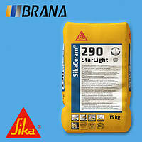 SIKACERAM®-290 STARLIGHT еластичний, подвійної консистенції (нормальна та рідка), цементний клей. Клас C2 TE S1