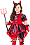 Карнавальний костюм Чортеня (дівчинка) №1/1 (червоний), фото 4