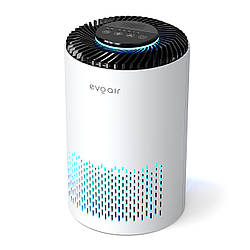 Очисник повітря Evoair Zuno, 3-в-1 фільтр True HEPA, активоване вугілля, УФ-лампа, 3 швидкості, нічний режим, ароматерапія