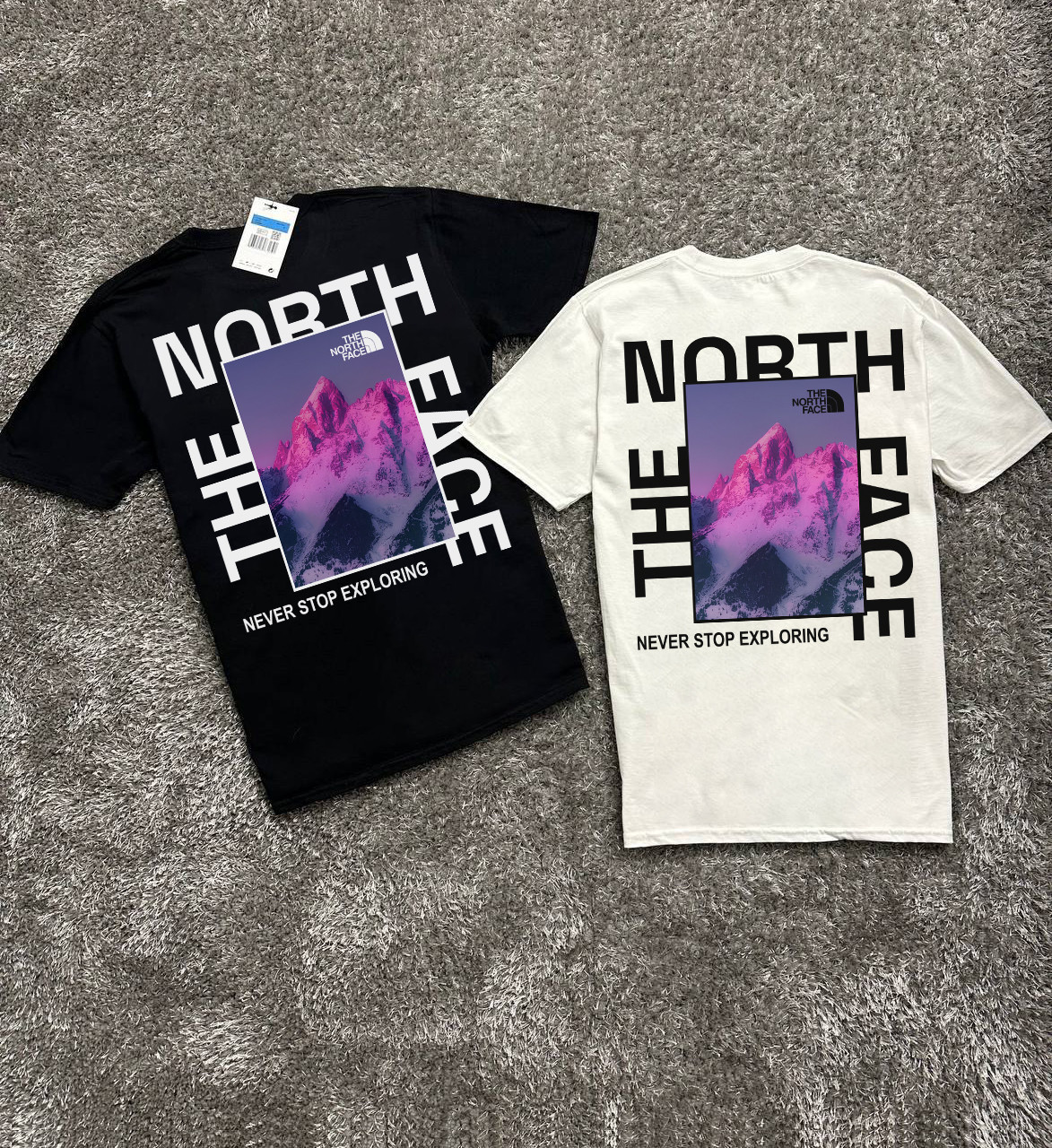 Футболка LOYS THE NORTH FACE Purple Mountains Білий, фото 1