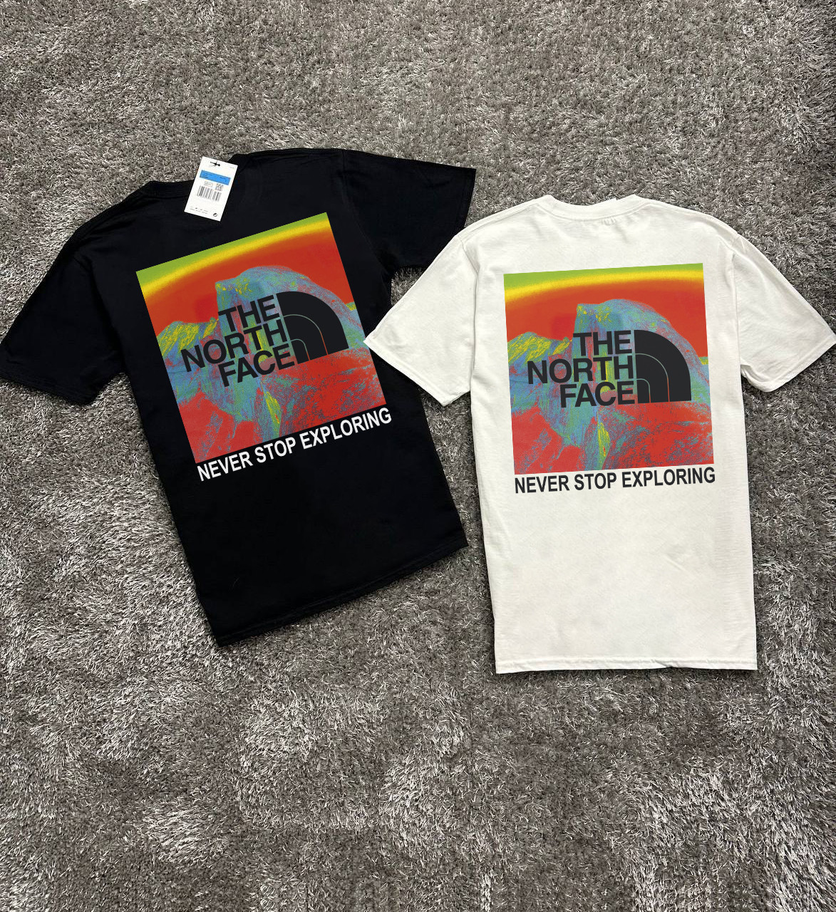 Футболка LOYS THE NORTH FACE MultiColor Чорний, фото 1