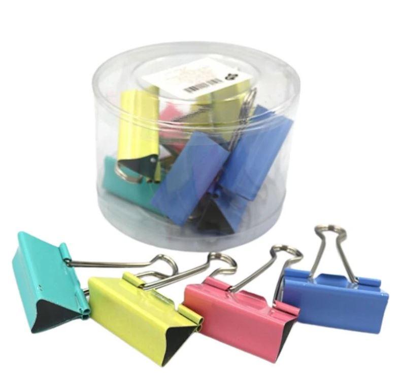 Біндер 51 мм "Josef Otten" /DSCN5235-51/ кольоровий, металевий, 12 шт. в уп., фото 1