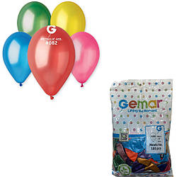 8211 Кульки латекс GM90 10 металік асорти