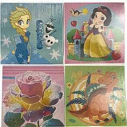 2896 Н Картинка алмазна 20*20 см, мікс різновидів