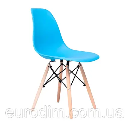 Стілець Richman Жаклін Ніжки деревʼяні Блакитний, фото 1
