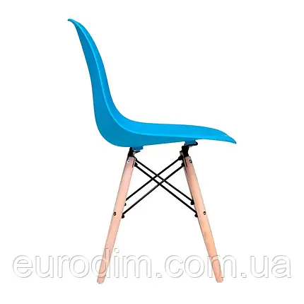 Стілець Richman Жаклін Ніжки деревʼяні Блакитний, фото 3