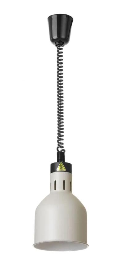 Лампа для підігріву страв з регульованою висотою біла Hendi 273821, фото 1