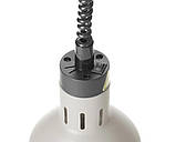 Лампа для підігріву страв з регульованою висотою біла Hendi 273821, фото 3