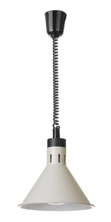 Лампа для підігріву страв з регульованою висотою біла Hendi 273937, фото 1