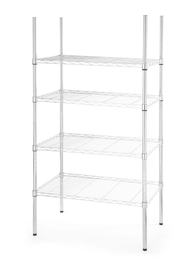 Стелаж для зберігання на 4 полиці 755x458x(H)1470 мм Revolution 812396, фото 1