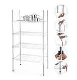 Стелаж для зберігання на 4 полиці 755x458x(H)1470 мм Revolution 812396, фото 3